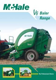 McHale V660 Variable Chamber Round Baler Brochure