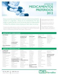 Lista de Medicamentos Preferidos - MCS a