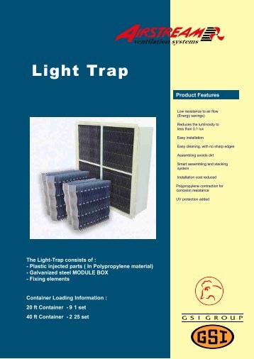 Light Trap - The GSI Asia Group