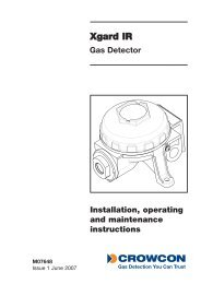 M07648 crowcon xgard irplus Issue 2 070607.qxp