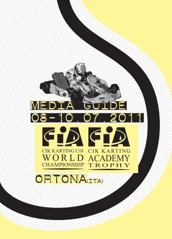 Media Guide U18 - CIK-FIA