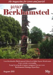 August 2011 issue of the parish magazine, Your Berkhamsted