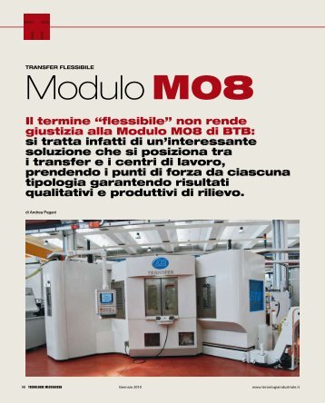 Modulo M08 - BTB Transfer S.r.l.