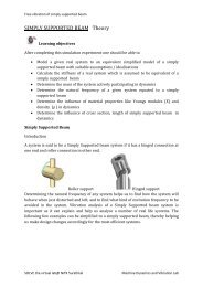 SIMPLY SUPPORTED BEAM Theory - SOLVE - The Virtual Lab ...