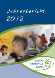 Jahresbericht 2012 - Verein für Jugendhilfe eV