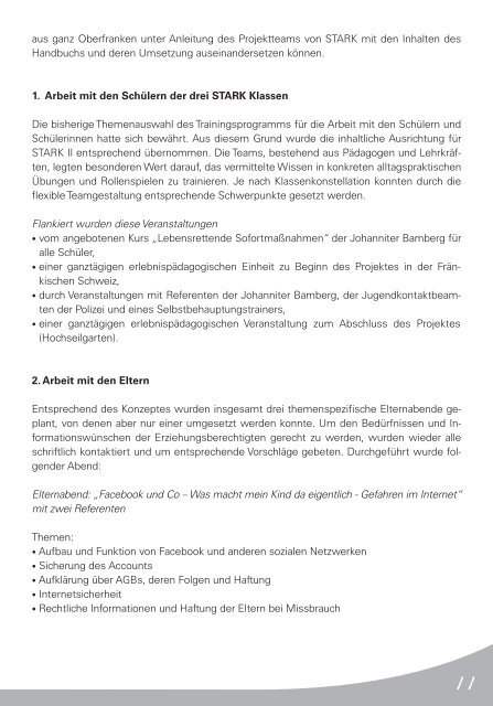 Jahresbericht 2012 - Verein für Jugendhilfe eV