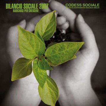 BILANCIO SOCIALE 2007 - Codess Sociale