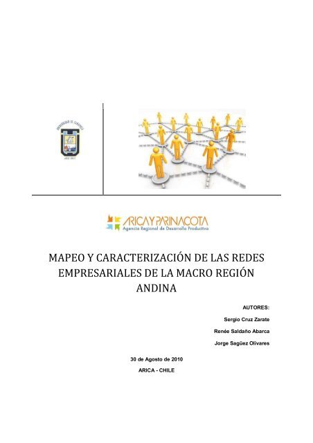 Mapeo y caract de las redes empresariales de la Macro RegiÃ³n 