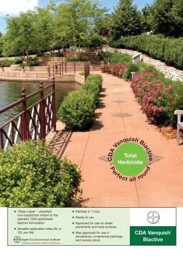 Product Brochure - Bayer Environmental Science Turf & Amenity