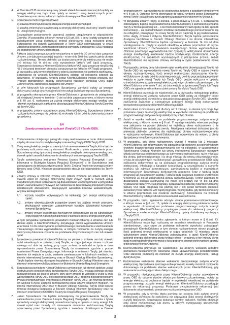 OgÃ³lne Warunki Umowy Kompleksowej - Promocje TAURON