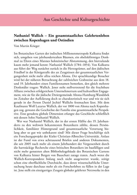 Mitteilungen 82 April 2012 - Geschichte in Schleswig-Holstein