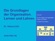 1. Organisation - Ibim.de