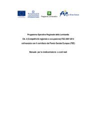 Manuale rendicontazione FSE - UniversitÃ  degli Studi di Milano ...