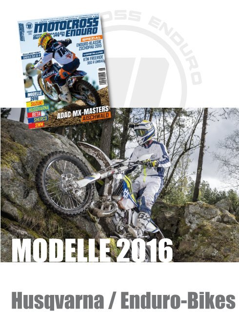 Husqvarna Enduro-Modelle  2016