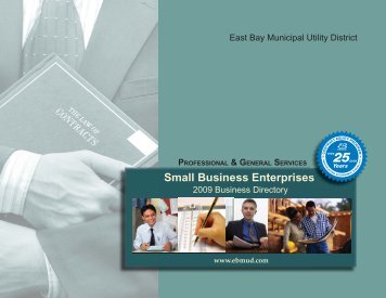 Small Business Enterprises - East Bay Municipal Utility District
