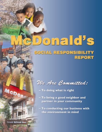 2002 Report - McDonald's