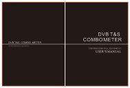 DVB T&S COMBOMETER - Sat-Link Satellite Finder