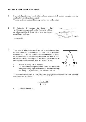 SO par. 1 t/m 6 deel C klas 5 vwo - NVON