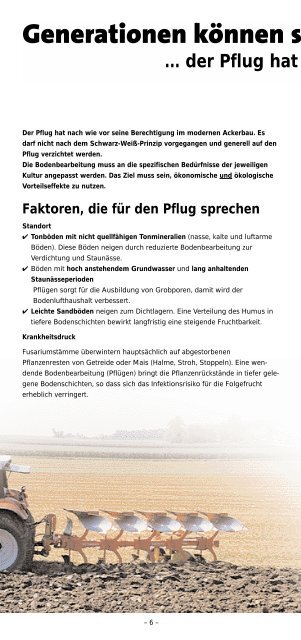 … Mulchsaat im Vormarsch - Kaufmann Landtechnik GmbH