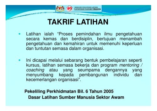 Slide Taklimat Perlaksanaan Buku Log Latihan - Laman Web Rasmi ...