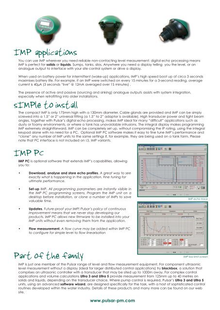 Pulsar IMP - hsa-asia.com