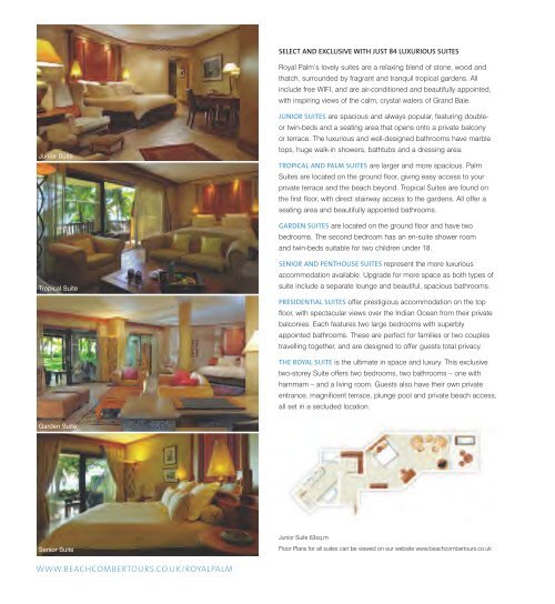 Beachcomber Tours 2012.pdf - Travel Club Elite