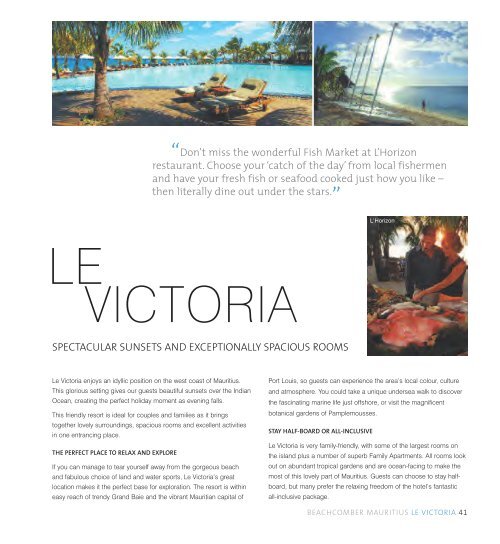 Beachcomber Tours 2012.pdf - Travel Club Elite