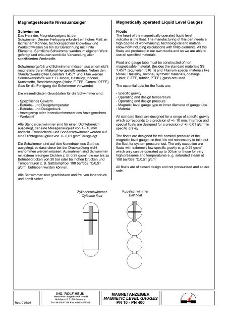 710 - Ing. Rolf Heun Meß-Prüf-Regeltechnik GmbH