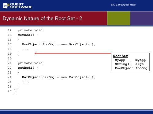 Java Developer Series - Quest Software