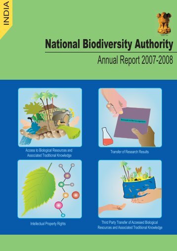 NBA Annual report 2008 3.pmd - National Biodiversity Authority