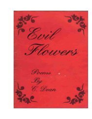 evil flowers - Gamahucher Press