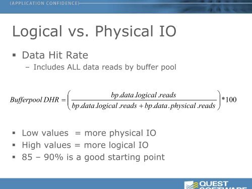 Understanding Buffer Pool Performance and Tuning in DB2 UDB v8.1