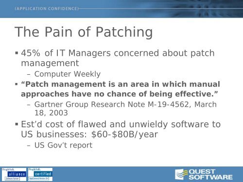 Automate Your PeopleSoft Patching - Quest Software