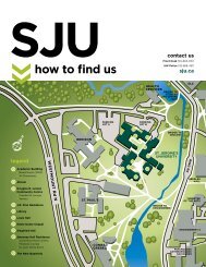 how to find us - St. Jerome's University