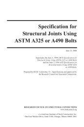 A325 Galvanized Bolt Torque Chart