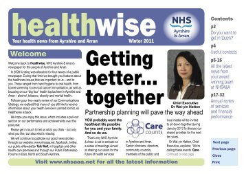 HEALTHWISE FOR WEB.indd - NHS Ayrshire and Arran.