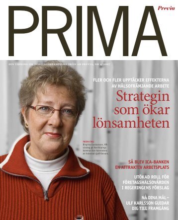 fler och fler upptÃ¤cker effekterna av hÃ¤lsofrÃ¤mjande arbete