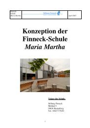 Schulkonzeption allgemein 2 - Stiftung Finneck - Webanwendungen