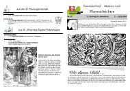 Pfarrnachrichten Nr. 24 vom 21. - 28.06.2009 (PDF) - Domgemeinde ...