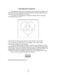 XIII. Venn Diagrams of Arguments