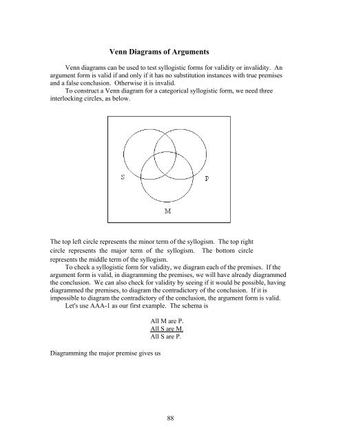 Xiii Venn Diagrams Of Arguments