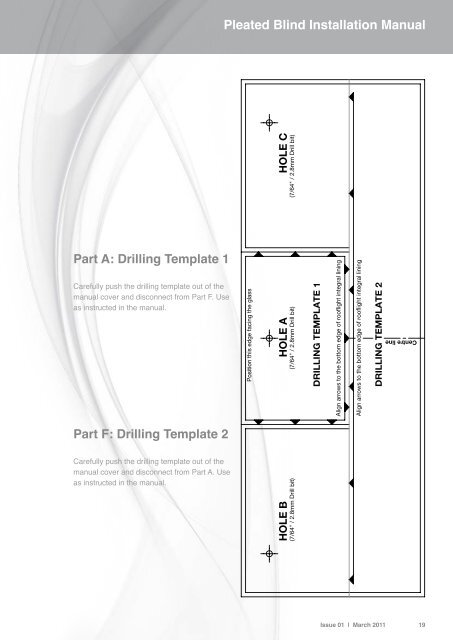 the Conservation RooflightÂ® Pleated Blind Installation Manual