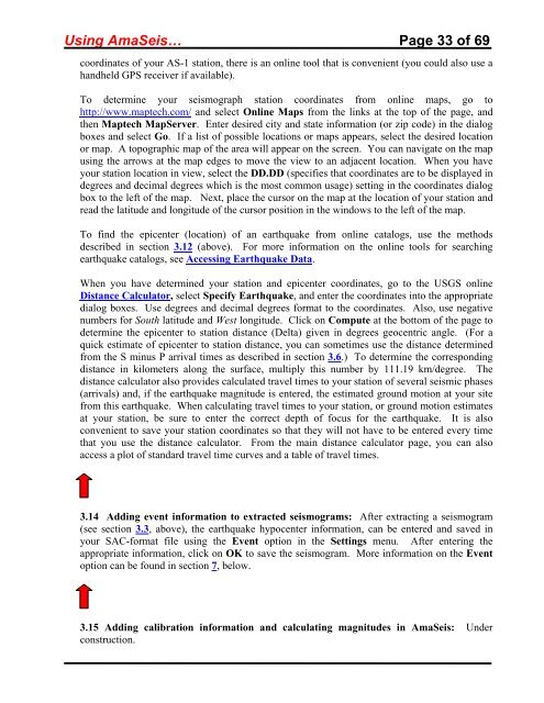 Using the AmaSeis seismogram viewer and downloading - QuarkNet