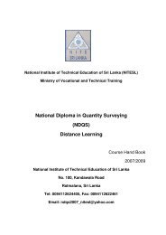 National Diploma in Quantity Surveying (NDQS ... - Slqs-uae.org