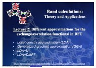 LDA - ALPS - Comp-phys.org