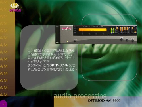 Optimod-AM 9400 - Orban