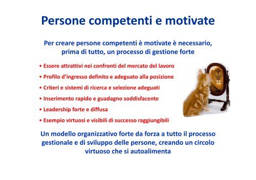 L'organizzazione e la condivisione come processo per una rapida ...