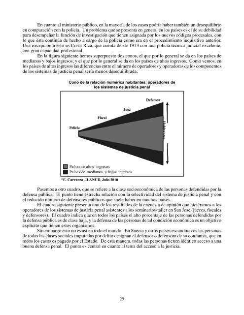 las reformas al sistema de justicia penal - ILANUD