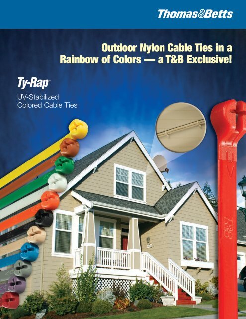 Ty-Rap - UV-Stabilized Colored Cable Ties