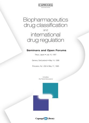 Biopharmaceutics drug classification - Capsugel